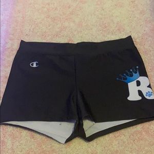 Black Champion Ultrafuse shorts!